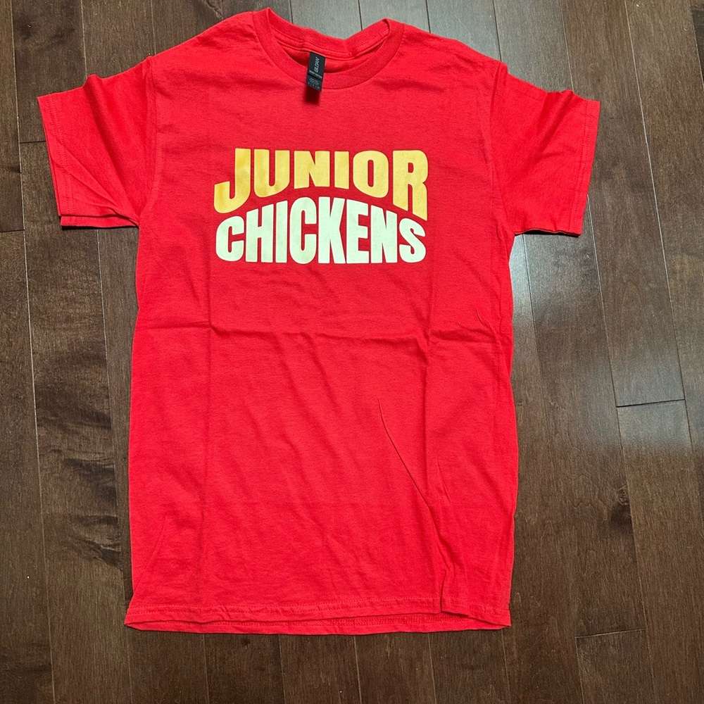 Junior Chickens Red Kids T-Shirt